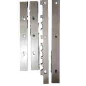 Grid insulation end pieces