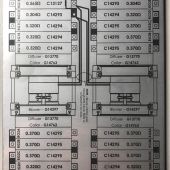 17EM136 - 20 Element Grid box Stainless Label