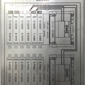 17EM155 - 12 Element Grid box Stainless Label