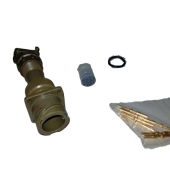 7 pin Bulkhead Connector for AC Wheelmotor Speed Sensor Harness - inside axle box